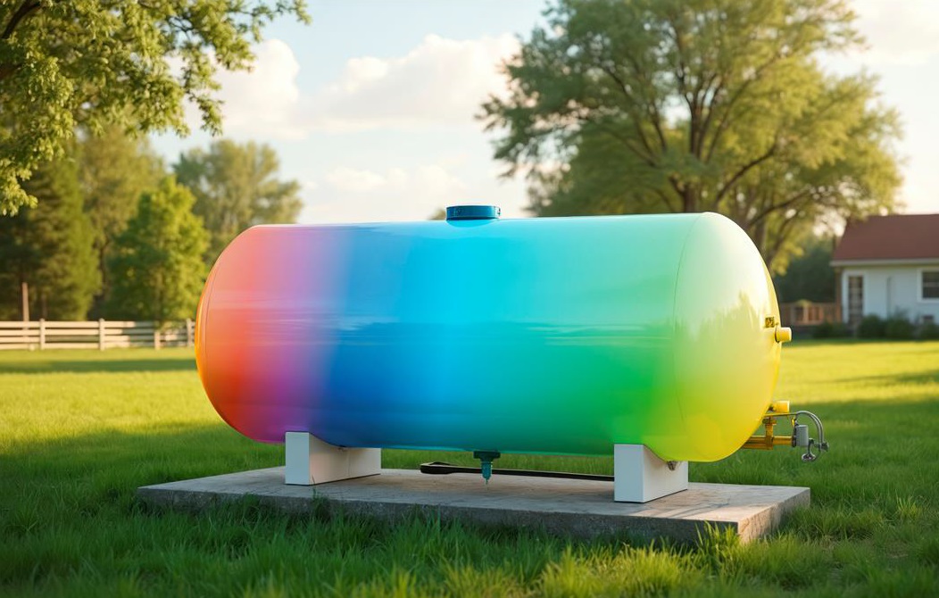 Zásobník s BIO propanem